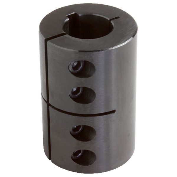 Climax Metal Products CC-062-062-KW Metric One-Piece Clamping Coupling Recessed Screw with Keyway CC-062-062-KW - main